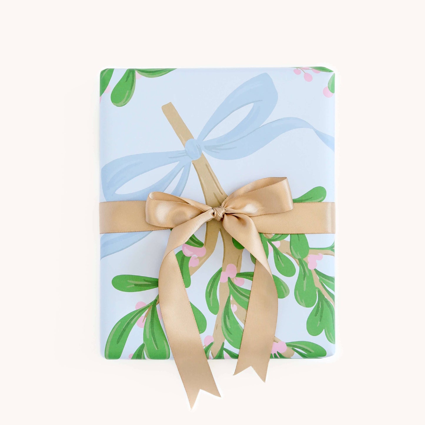 Gift Wrap Sheets, Mistletoe Bows