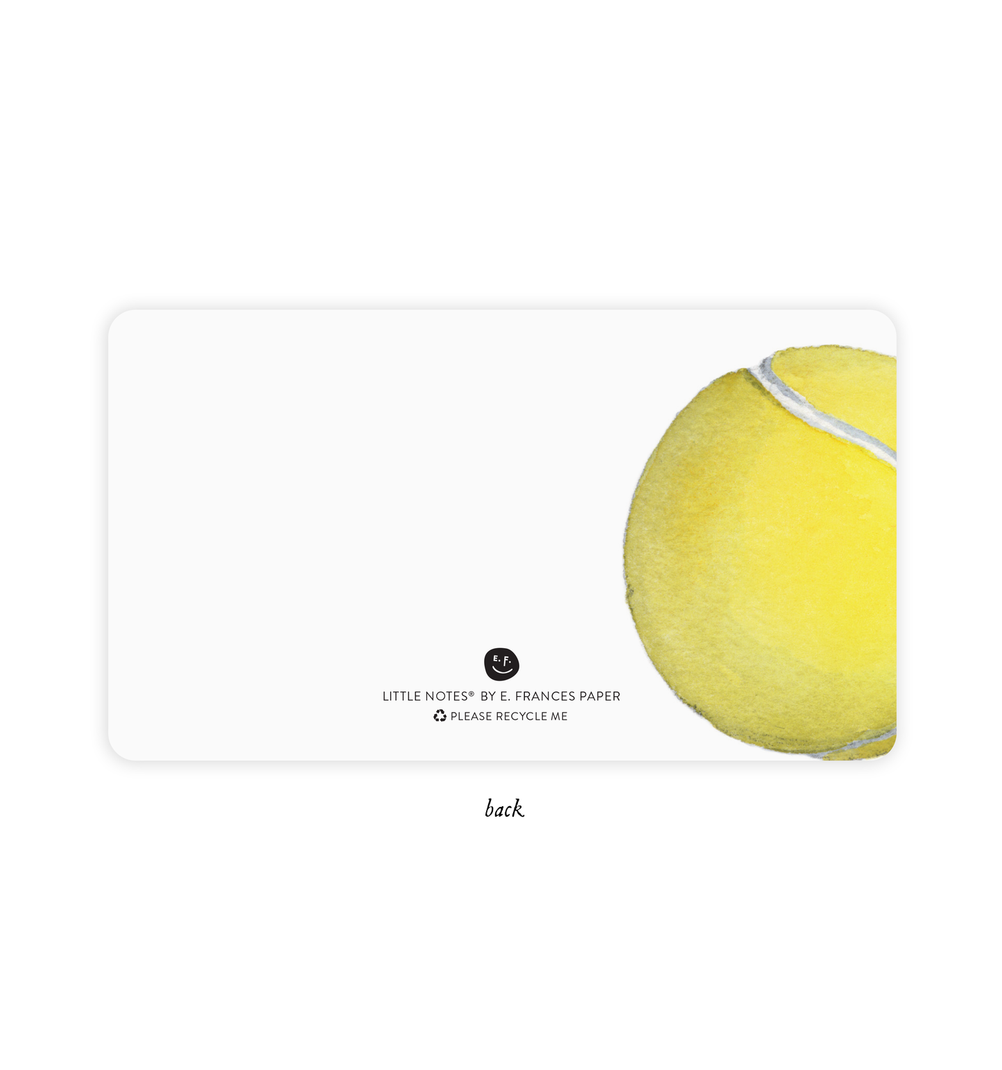 Tennis Little Notes® Cards